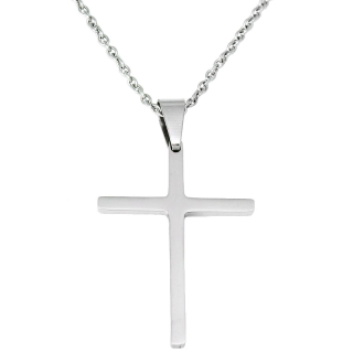 Náhrdelník Křížek 2,7 cm z chirurgické oceli S113248020